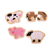 Two Piece Puzzles - Farm