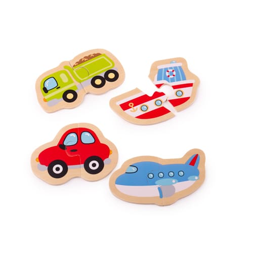 Two Piece Puzzles - Transport
