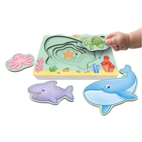 Under The Sea Wooden Nesting Puzzle
