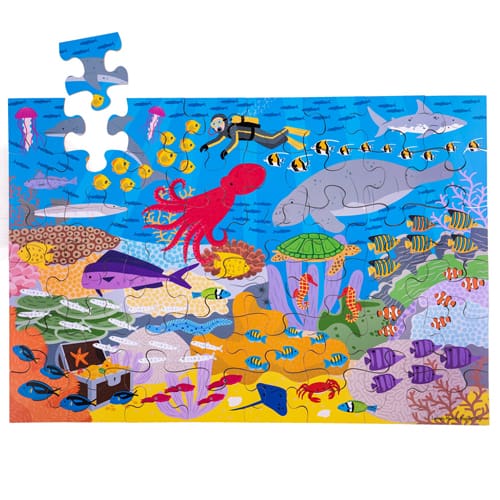 Under the Sea Floor Puzzle (48 piece)