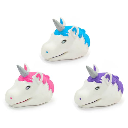 Unicorn Hand Puppet - Assorted (One Supplied)