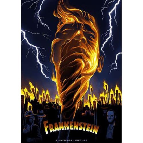 Universal Monsters Art Print Frankenstein