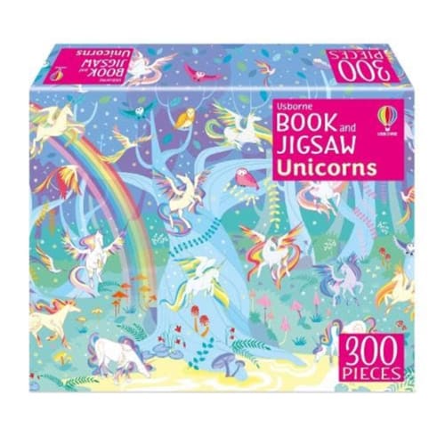 Usborne Book and Jigsaw Unicorns - 300 Pieces