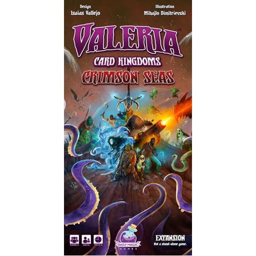 Valeria: Card Kingdoms: 2nd Edition Crimson Seas Expansion
