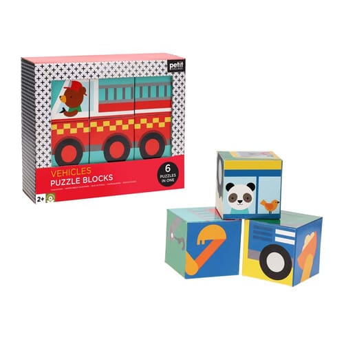 Vehicles Puzzle Blocks