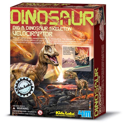 Velociraptor Skeleton Excavation Kit