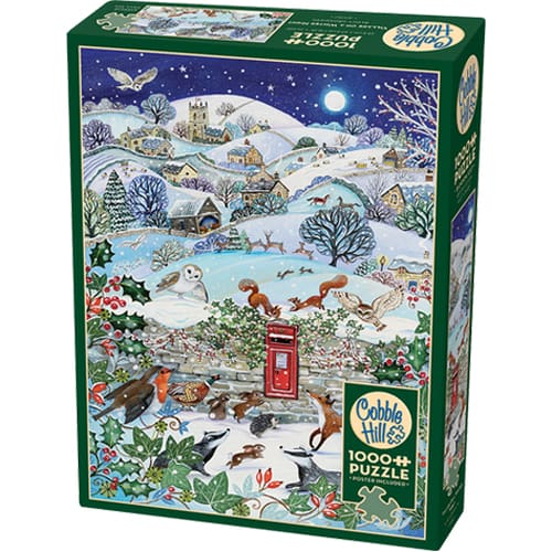 Village on a Winter Night Puzzle - 1000 Pieces