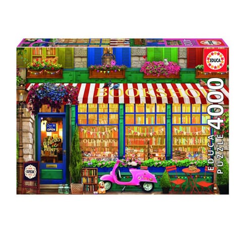 Vintage Bookshop 4000pc Jigsaw Puzzle