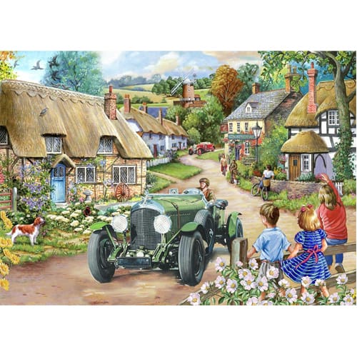 Vintage Run BIG 500 Puzzle