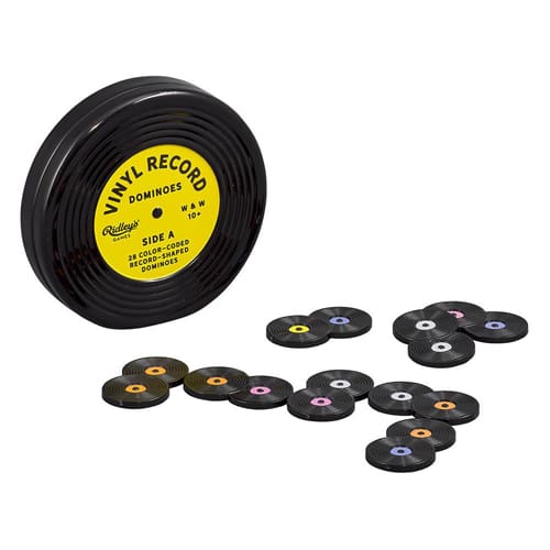 Vinyl Record Dominoes