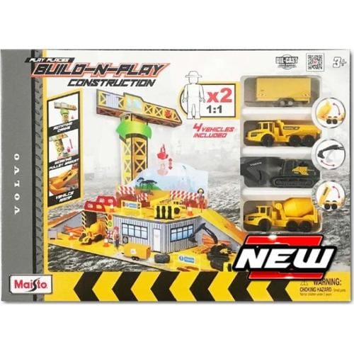 Volvo Build-N-Play Deluxe Play Set