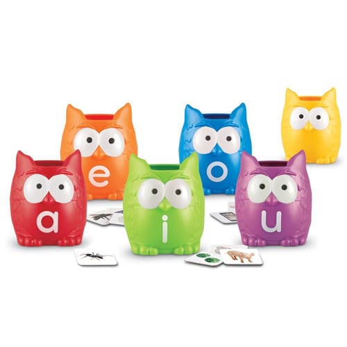 Vowel Owls Sorting Set