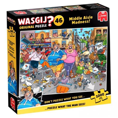 Wasgij - Original 46 Middle Aisle Madness! - 1000 Piece Jigsaw Puzzle