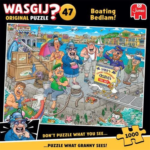 Wasgij Original 47 - Boating Bedlam! (1000 pieces)