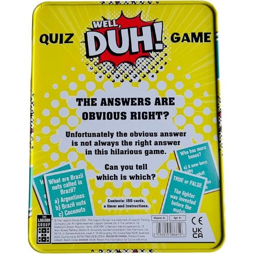 Well Duh Deluxe Edition Tin