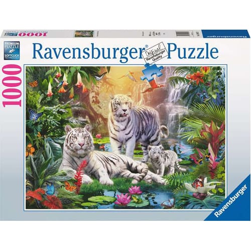 White Tiger Family, 1000pc