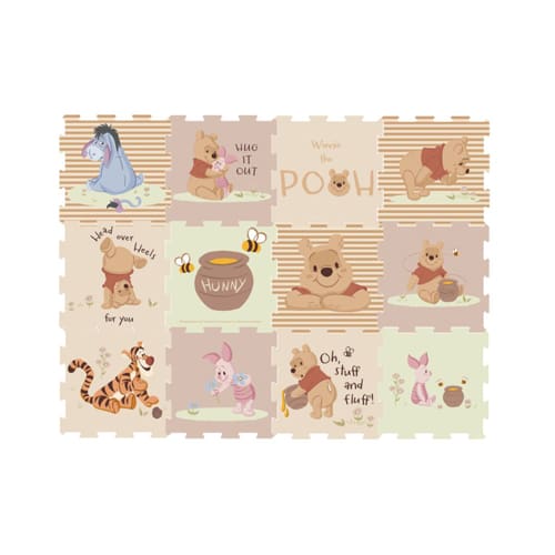 Winnie The Pooh 12 Piece Play Mat