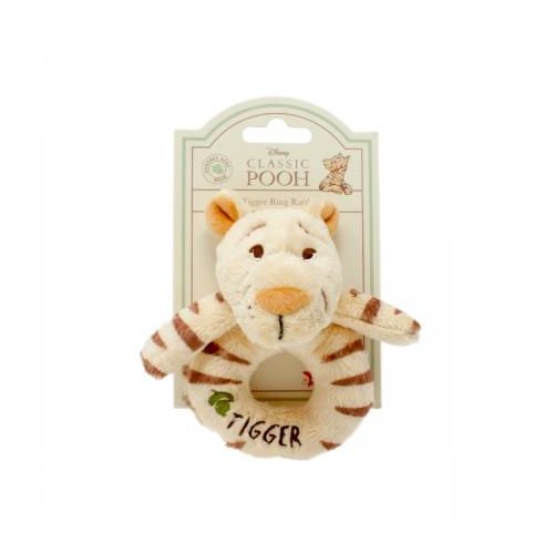 Winnie The Pooh Baby Tigger Ring Rattle
