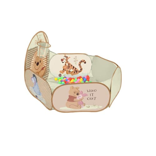 Winnie The Pooh Quick Up Activity Ball Pit and 20 Balls