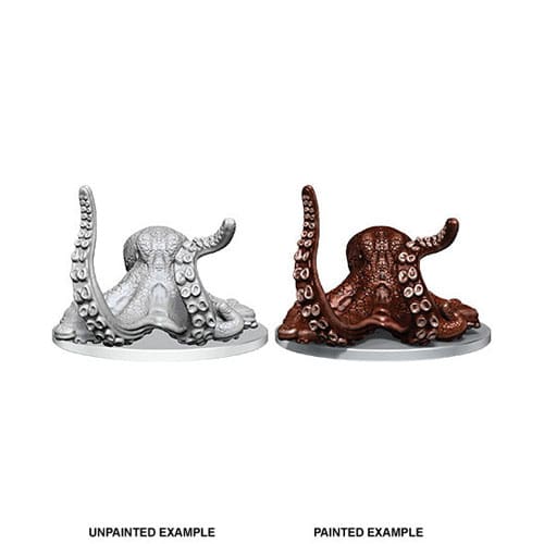 WizKids Deep Cuts Unpainted Miniatures (W9): Giant Octopus