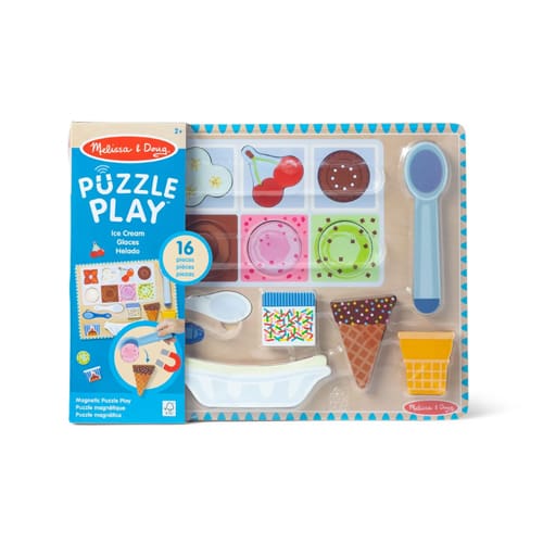 Wooden Magnetic Ice Cream Set