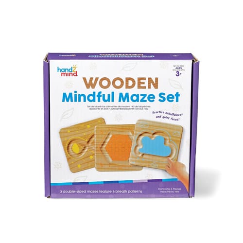 Wooden Mindful Maze Set