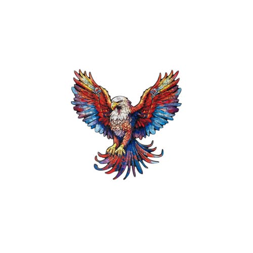 Wooden Puzzle - Eagle