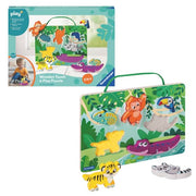 Wooden Touch & Play Puzzle: In the Jungle