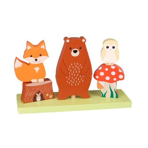 Woodland Animal Stacking Toy