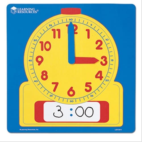 Write & Wipe Demonstration Clock