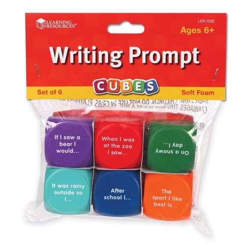 Writing Prompt Cubes