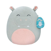 Squishmallows 12" Harrison the Grey Hippo