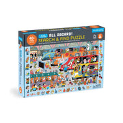 All Aboard! Train Station 64 Piece Search & Find Puzzle