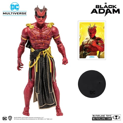 DC Black Adam Movie Megafig - Sabbac