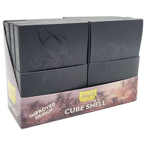 Dragon Shield Shadow Black Cube Shells (8)