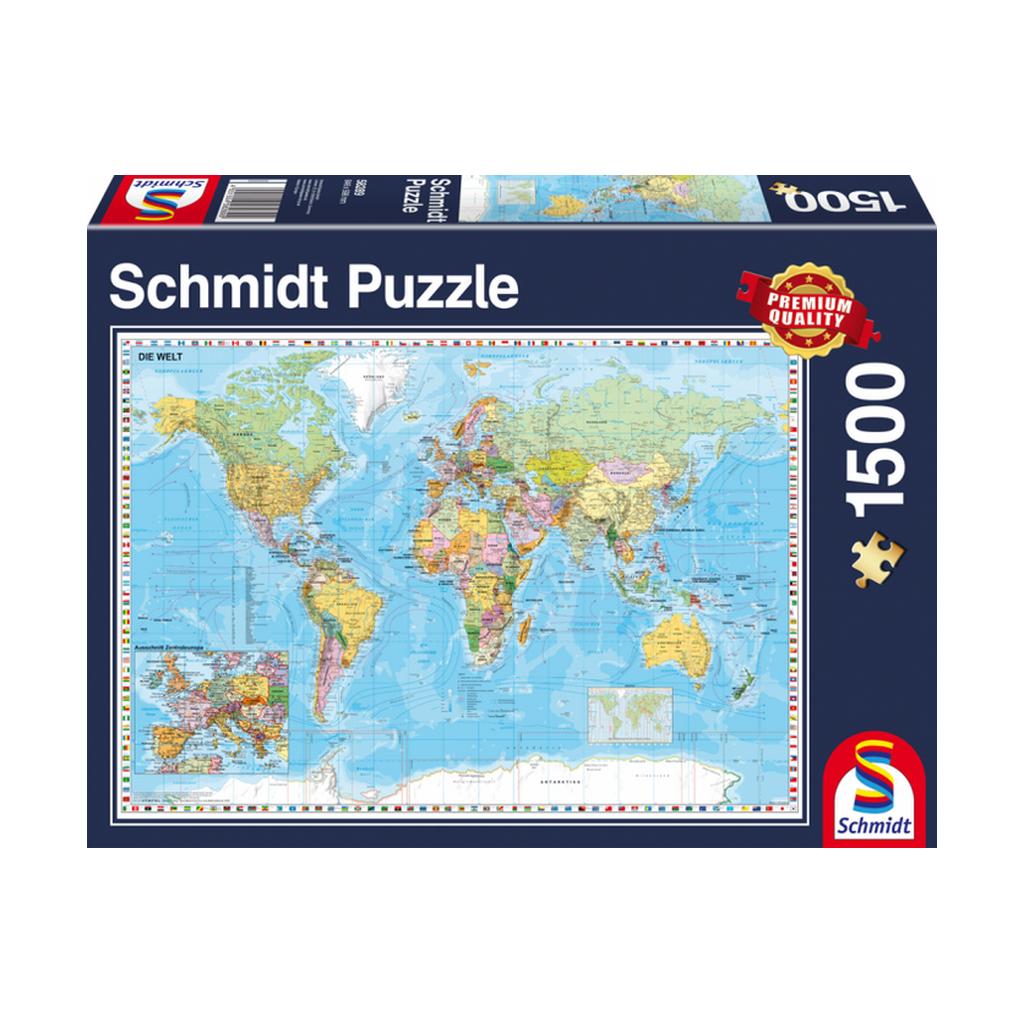 The World Puzzle (1500 Pieces)