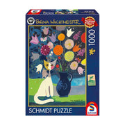 Rosina Wachtmeister: White Cat 1000 Piece Jigsaw Puzzle
