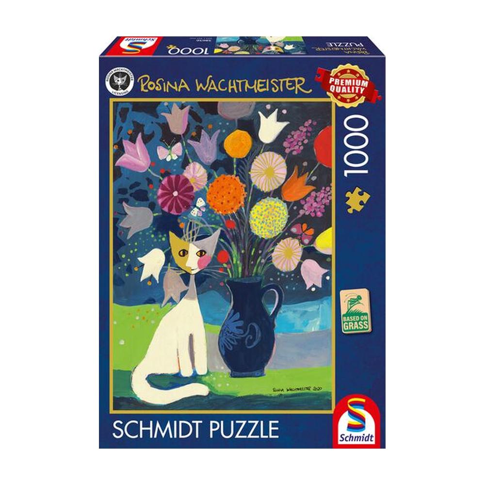 Rosina Wachtmeister: White Cat 1000 Piece Jigsaw Puzzle