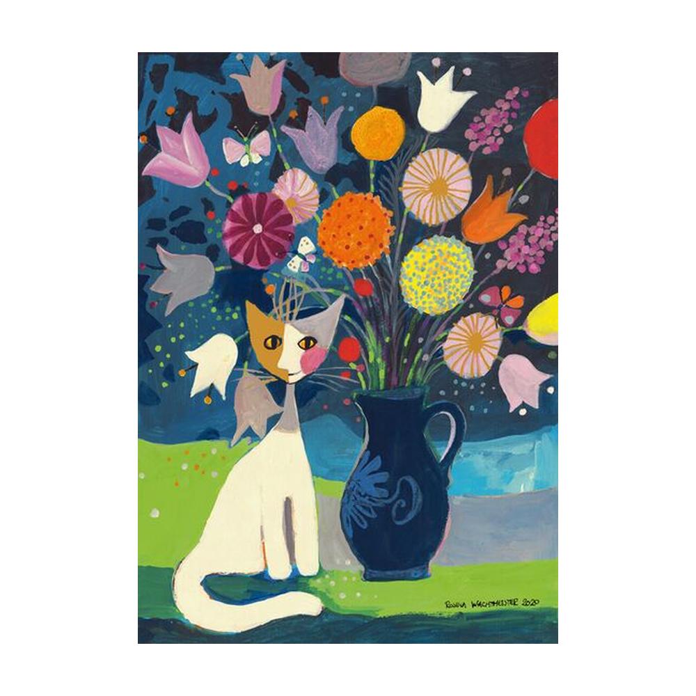 Rosina Wachtmeister: White Cat 1000 Piece Jigsaw Puzzle