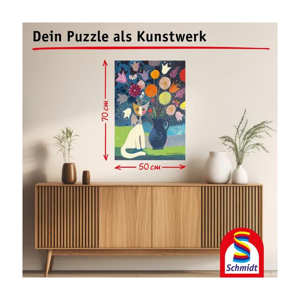 Rosina Wachtmeister: White Cat 1000 Piece Jigsaw Puzzle