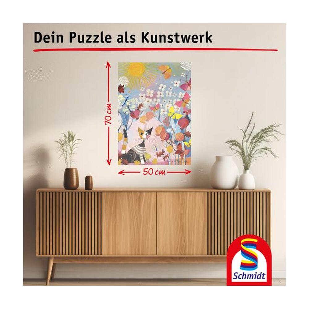 Rosina Wachtmeister: Striped Kitten 1000 Piece Jigsaw Puzzle