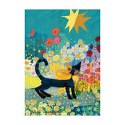 Rosina Wachtmeister: Cat in a Sea of Blossom (1000 Pieces)