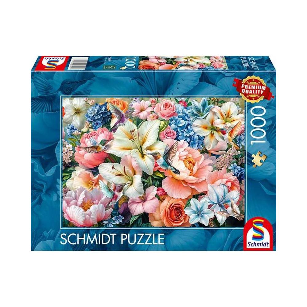 Flowers in Pastel (1000 Pieces)