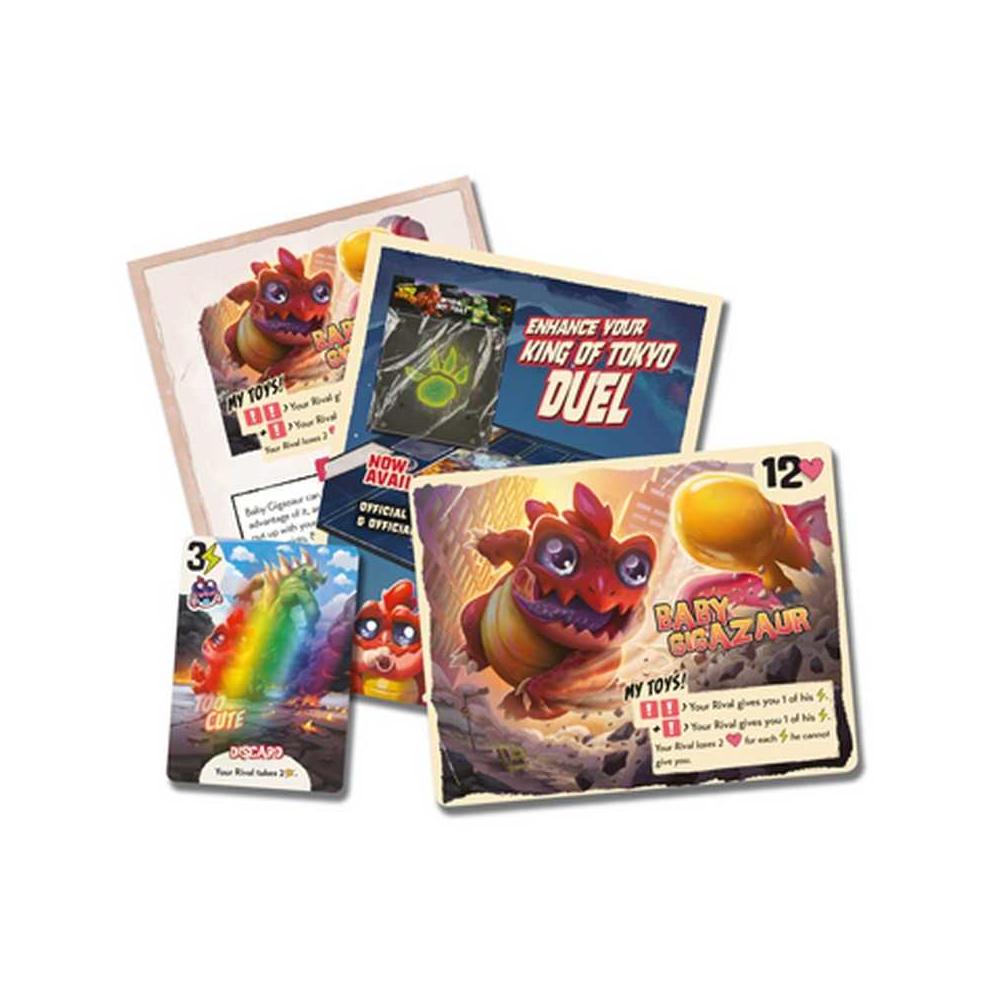 King of Tokyo Duel - Baby Gigazaur Booster