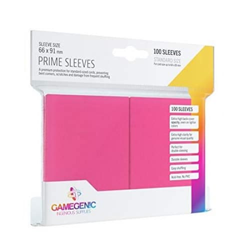 Gamegenic Prime Japanese Sized Sleeves Pink (60)