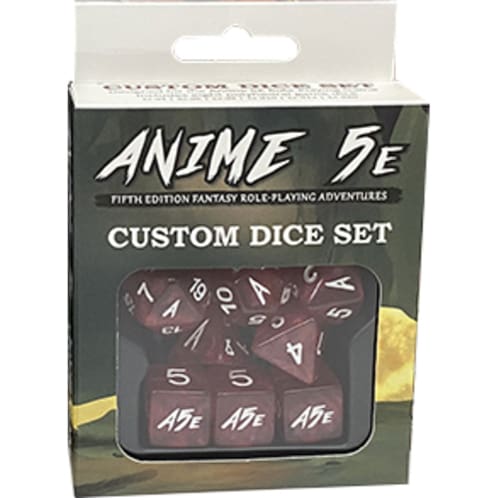 Anime 5E Dice Set
