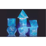 Blue Cloak and Dagger Poly 7 Set - Sirius Dice