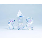Clear Cloak and Dagger Poly 7 Set - Sirius Dice
