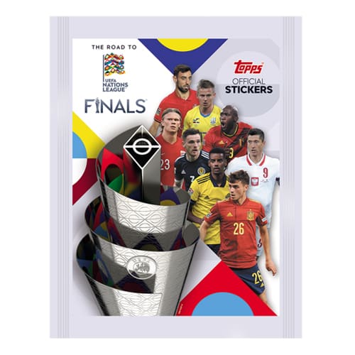 Road to UEFA Nations League Official Sticker Booster Pack