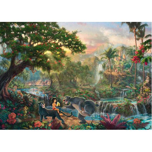 Thomas Kinkade: Disney - The Jungle Book (1000Pc)